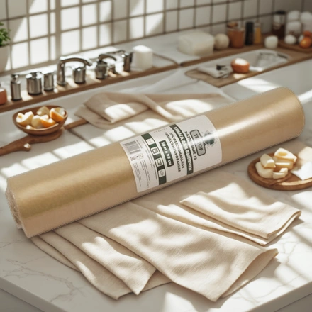 Пергамент силиконизированный для выпекания 29 см  х 50 коричневый Textop (1/12 шт.) Т030 — интерьер, вид №1