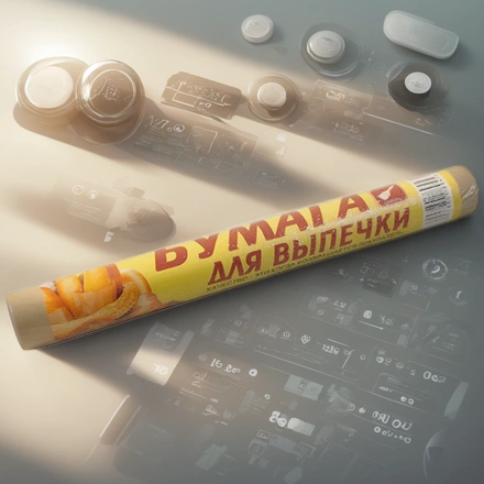 Бумага для выпечки 30 см х  5 в пленке (1/60 шт.) РУ — инфографика, вид №1