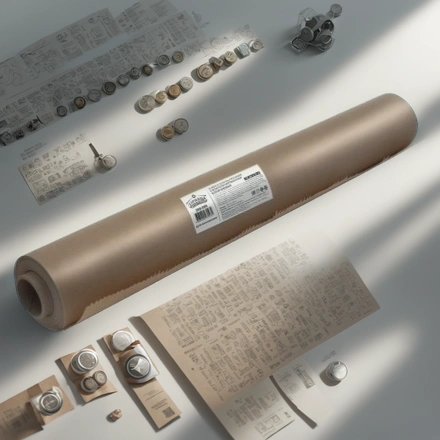 Пергамент силиконизированный для выпекания 38 см х 25 коричневый Горница (1/24 шт.) 209-068 — инфографика, вид №1