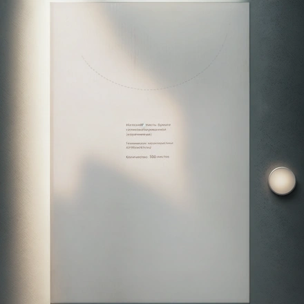 Пергамент силиконизированный 400х600 (500 листов) коричневый — инфографика, вид №1