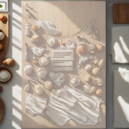 Пергамент силиконизированный 400х600 (500 листов) коричневый — интерьер, вид №1