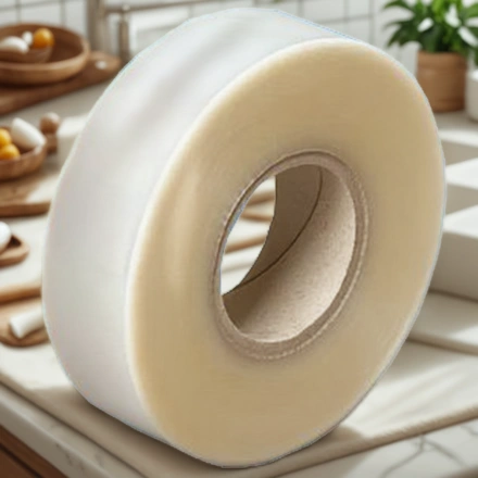 Ацетатная/бордюрная лента в ролике BOARD 40 мкм Clear 50 мм х 510 м (1 шт.) ForGenika — интерьер, вид №1