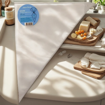 Мешок кондитерский одноразовый H=25 (30 мкм) AleksParks прозр. в пласте (100 шт.) (1/40 шт.) P25-100 — интерьер, вид №1