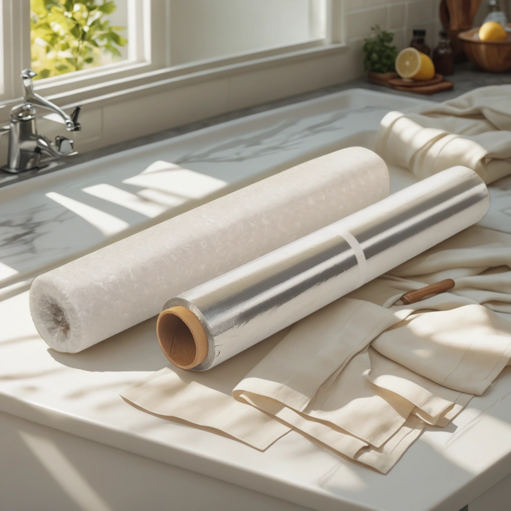 Фольга алюминиевая (9 мкм) стандарт 290 мм х 80 Эконом (1/15 шт.) — интерьер, вид №1