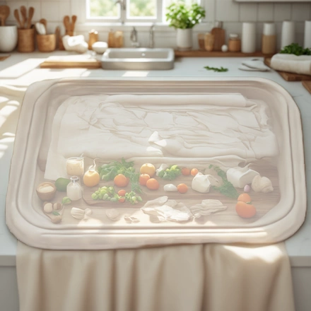 402_755 Крышка пластик. для ал.формы (125х100) (200/1200 шт.) — интерьер, вид №1