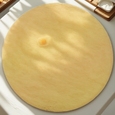 Подносы круг. (0,8 мм) Кондитер d-220 золото (100 шт.) — интерьер, вид №1