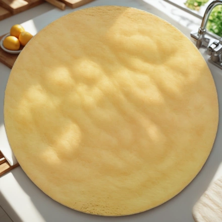 Подносы круг. (0,8 мм) Кондитер d-200 золото (100 шт.) — интерьер, вид №1