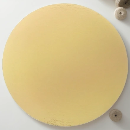 Подносы круг. (0,8 мм) Кондитер d- 80 золото (25/500 шт.) — инфографика, вид №1