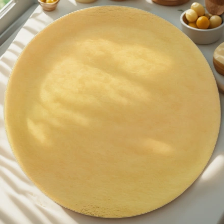 Подносы круг. (0,8 мм) Кондитер d-240 золото (100 шт.) — интерьер, вид №1