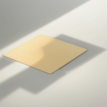 Подносы квадрат (1,5 мм) 300х300 золото/белый (50/100 шт.) — инфографика, вид №1