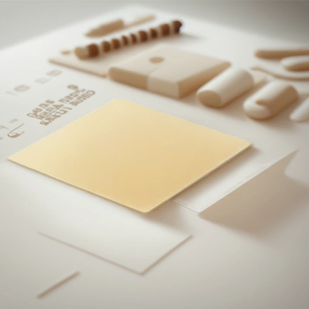 Подносы квадрат (1,8 мм) 240х240 золото/белый (25 шт.) — инфографика, вид №1