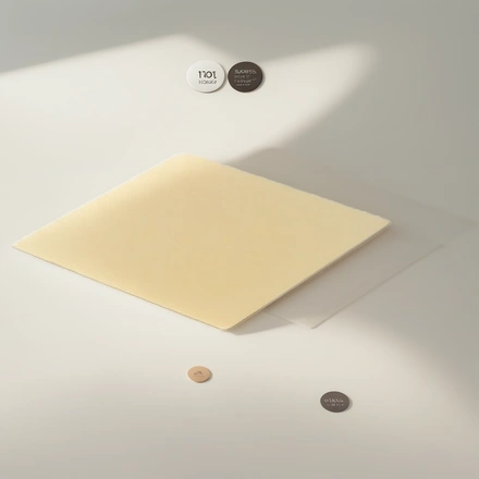 Подносы квадрат (1,8 мм) 300х300 золото/белый (25 шт.) — инфографика, вид №1