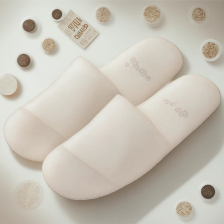 Одноразовые тапочки Антикризисные белые (1/150 пар) — инфографика, вид №1