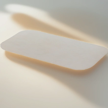 402-777 Крышка картон-мет. для ал.формы (195х105мм) (100/600 шт.) — инфографика, вид №1