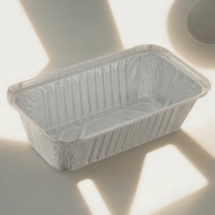 402-729 к 402-728 Форма алюм.прямоуг. L-край (201х118/159х84 мм, h-45 мм, V-685 мл) (50/900 шт.) — инфографика, вид №1