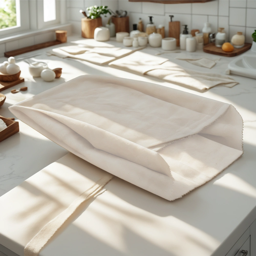 Пакет бумажный 250х140+60 белый жиростойкий (100/2500 шт.) 108-006 — интерьер, вид №1