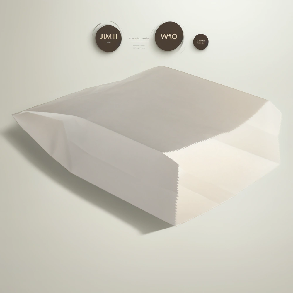 Пакет бумажный 210х140+65 белый Влагостойкий (100/2400 шт.) — инфографика, вид №1