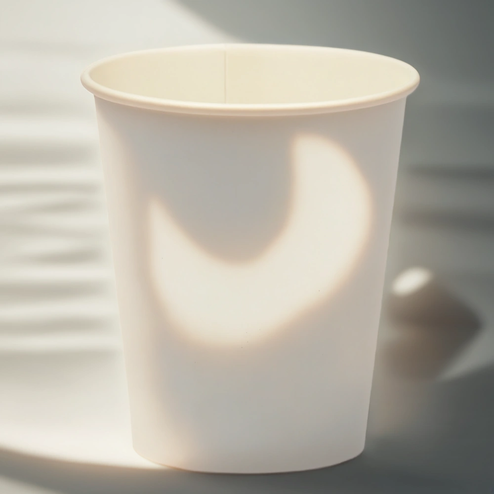 Стакан ГН 250 мл (d-80 мм) бумажный БЕЛЫЙ (50/1000 шт.) ЛигаПак — инфографика, вид №1