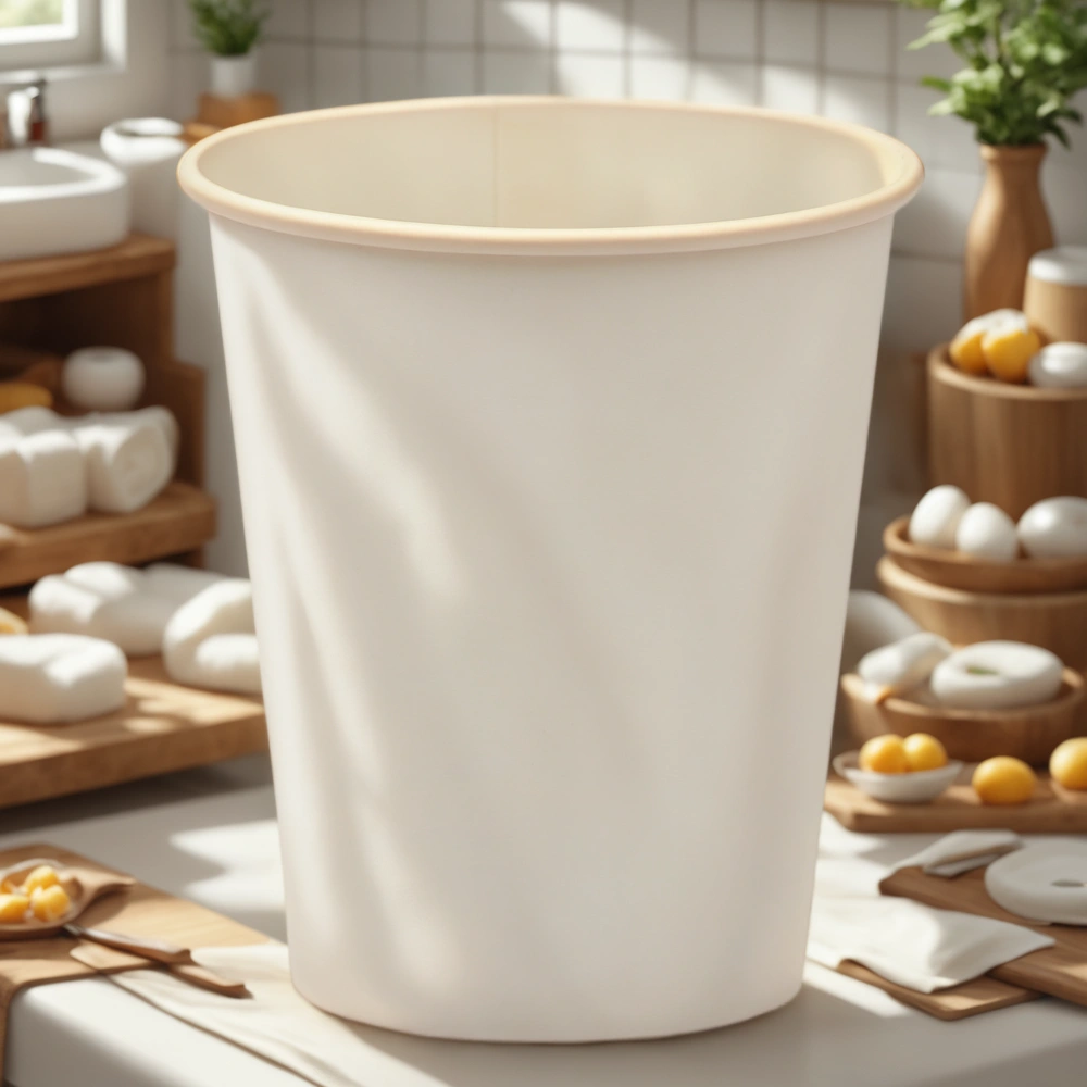 Стакан ГН 250 мл (d-80 мм) бумажный БЕЛЫЙ (50/1000 шт.) ЛигаПак — интерьер, вид №1