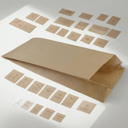 Пакет бумажный 300х 80+50 КРАФТ ViRiDo (100/2100 шт.) АКЦИЯ — инфографика, вид №1