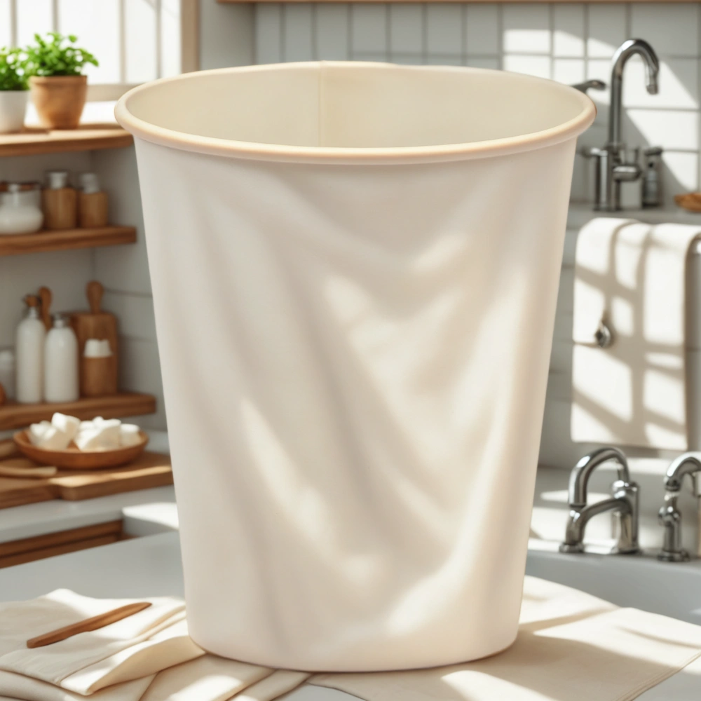 Стакан ГН 250 мл (d-80 мм) бумажный БЕЛЫЙ (50/1000 шт.) ViRiDo — интерьер, вид №1