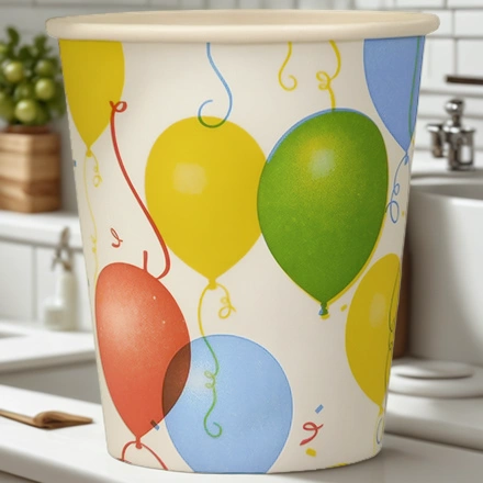 Стакан ГН  250/280 мл (d-80 мм) бумажный Шары (50/1000 шт.) ИнтроПластик — интерьер, вид №1