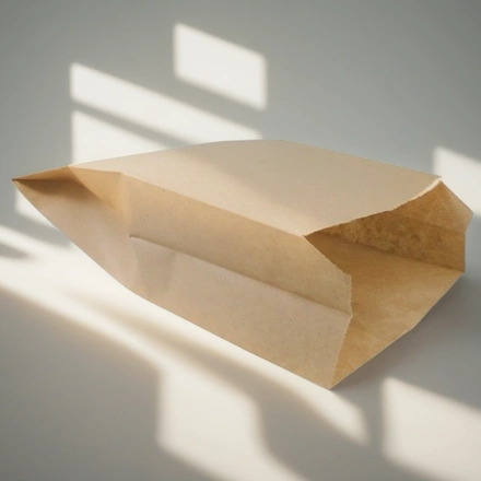 Пакет бумажный 225х140+60 КРАФТ ViRiDo (100/1800 шт.) — инфографика, вид №1