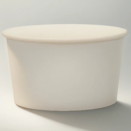 Креманка бумажная (90 мм) 180 мл ДНО белое (50/800 шт.) ViRiDo — инфографика, вид №1