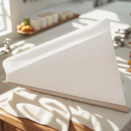 Уголок под пиццу 1/8 белый 200х170х30 (100/1600 шт.) — интерьер, вид №1