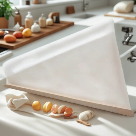 Треугольник для пиццы 1/8 белый ЛигаПак (1000 шт.) — интерьер, вид №1