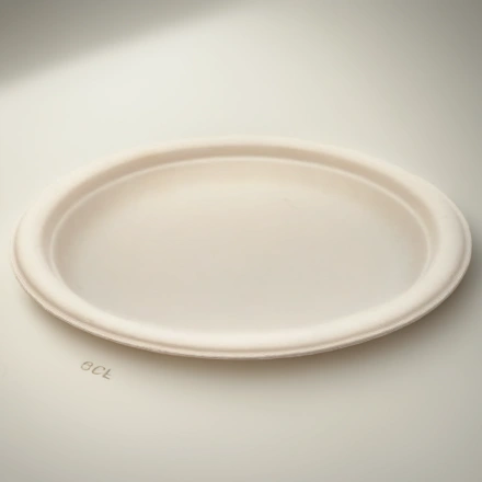 Тарелка биоразлагаемая d-180 белая (50/1000 шт.) — инфографика, вид №1