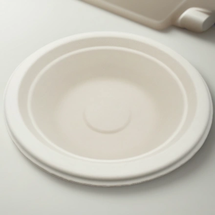 Тарелка суповая биоразлагаемая 480 мл белая (50/1000 шт.) ТГ480 — инфографика, вид №1