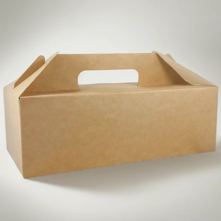 Упаковка универсальная с ручками Box With Handle 288х142х98 (25/200 шт.) OSQ — инфографика, вид №1