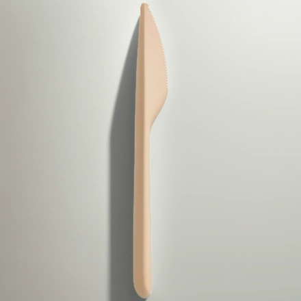 Нож (БИОполимер) 178,5 мм крафт ВЗЛП (50/1000 шт.) 4031КРФ — инфографика, вид №1