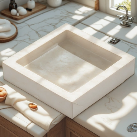 Упаковка на вынос с окном 1500 TABOX PRO БЕЛЫЙ 200х200х40 (25/225 шт.) OSQ — интерьер, вид №1