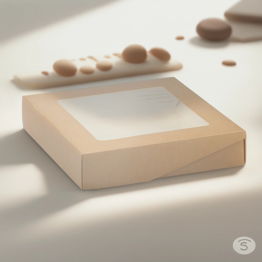 Упаковка на вынос с окном 1555 TABOX PRO 200х200х55 (25/175 шт.) OSQ — инфографика, вид №1