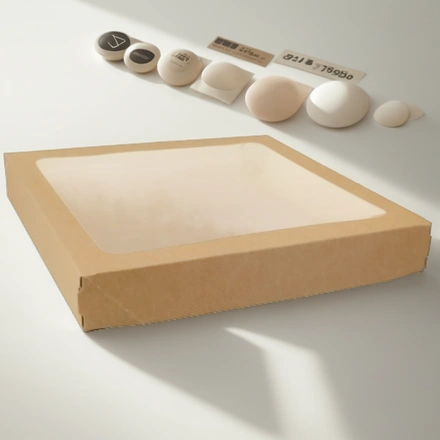 Упаковка на вынос с окном 2500 TABOX PRO 260х260х40 (25/150 шт.) OSQ — инфографика, вид №1