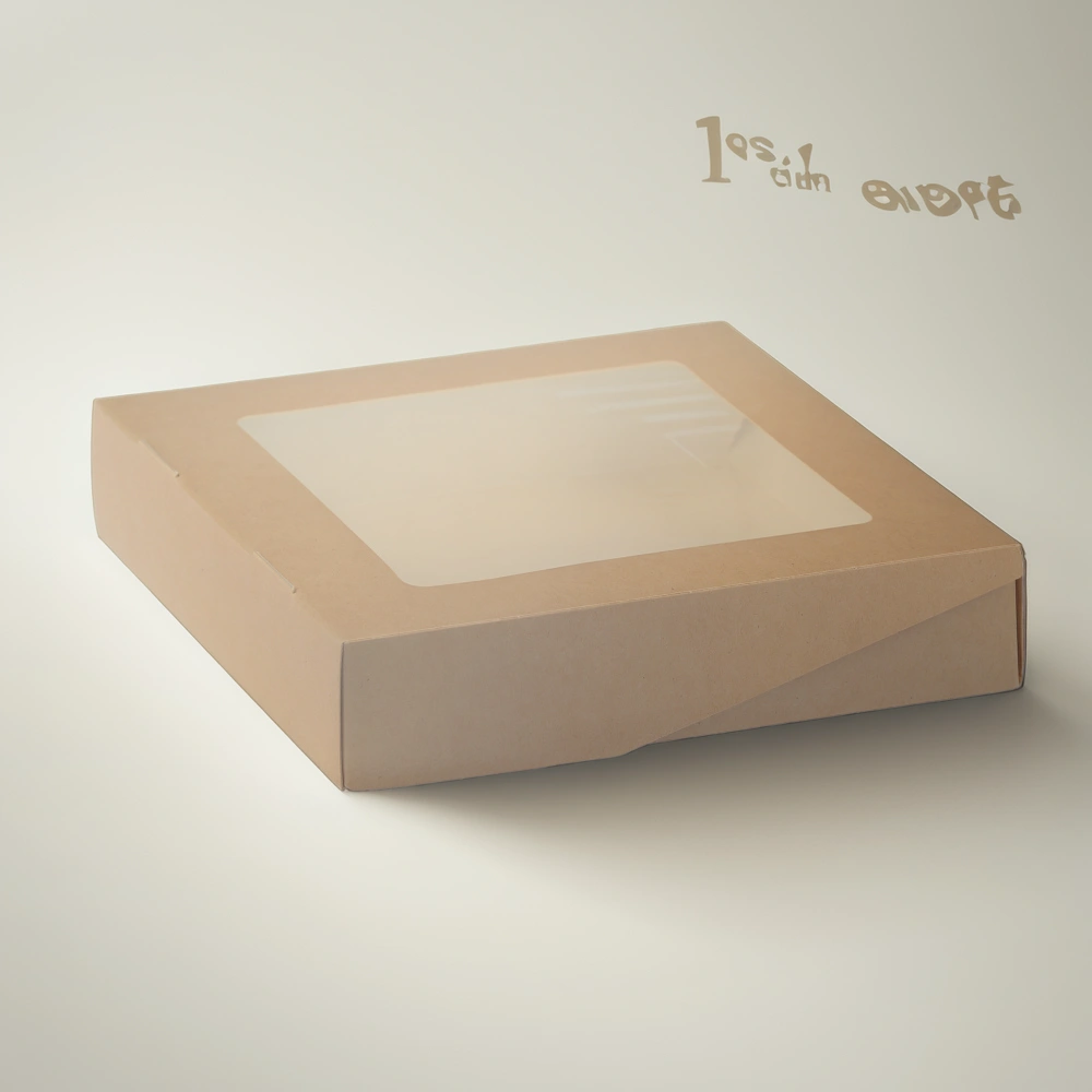 Упаковка на вынос с окном 1500 TABOX PRO 200х200х40 (25/225 шт.) OSQ — инфографика, вид №1