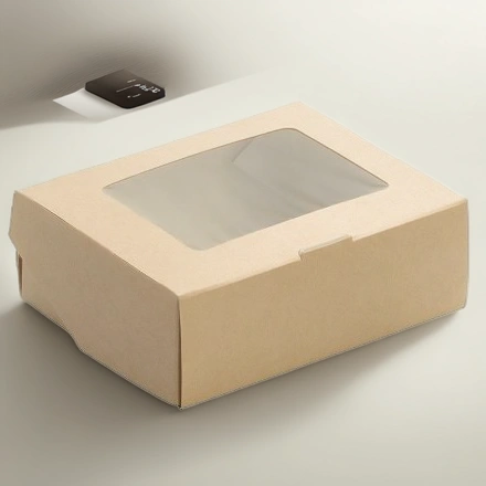 Упаковка на вынос с окном 300 TABOX PRO 100х80х35 (25/450 шт.) OSQ — инфографика, вид №1