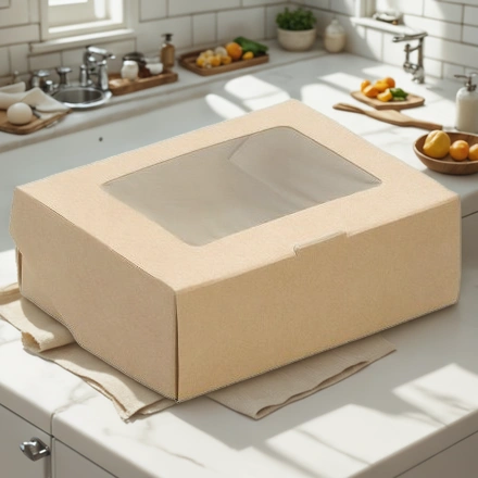 Упаковка на вынос с окном 300 TABOX PRO 100х80х35 (25/450 шт.) OSQ — интерьер, вид №1