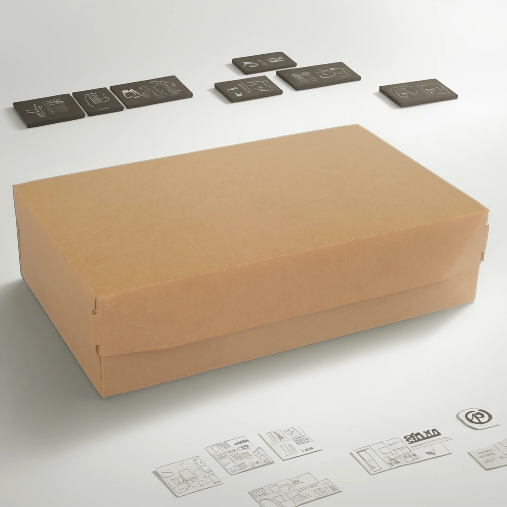 Упаковка для тортов и десертов CAKE 1900 230х140х60 (50/300 шт.) OSQ — инфографика, вид №1