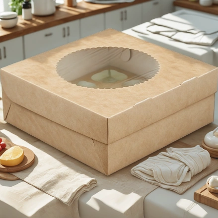 Упаковка для маффинов MUF 9 КОМПЛЕКТ 250х250х100 (25/100 шт.) OSQ — интерьер, вид №1