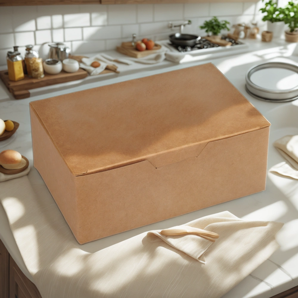 Упаковка на вынос без окна Fast Food Box S 115х75х45 (25/600 шт.) OSQ — интерьер, вид №1