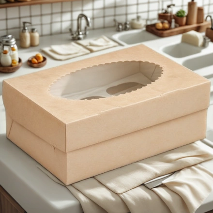 Упаковка для маффинов MUF  6 КОМПЛЕКТ 250х170х100 (25/150 шт.) OSQ — интерьер, вид №1