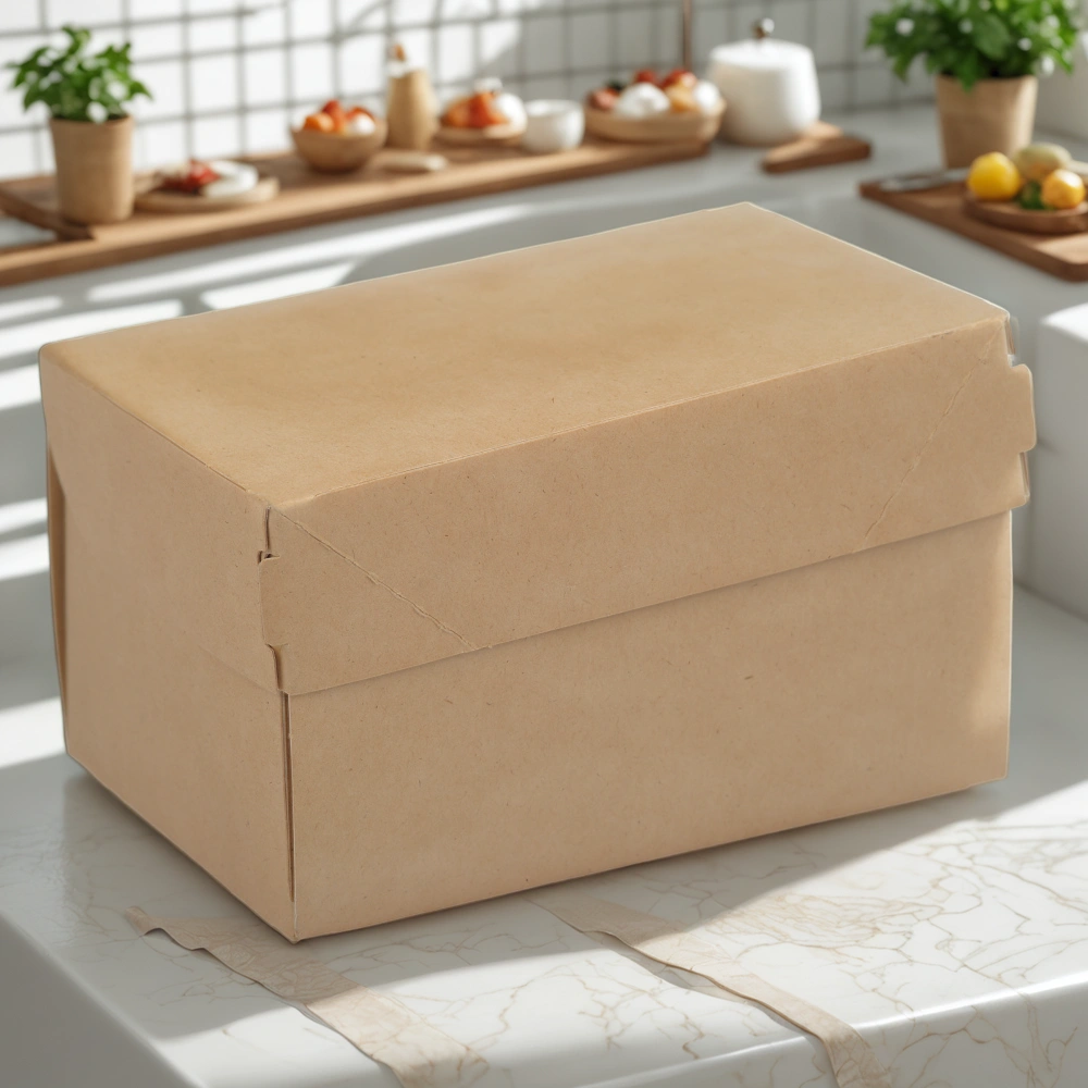 Упаковка для тортов и десертов CAKE 1200 150х100х85 (50/300 шт.) OSQ — интерьер, вид №1