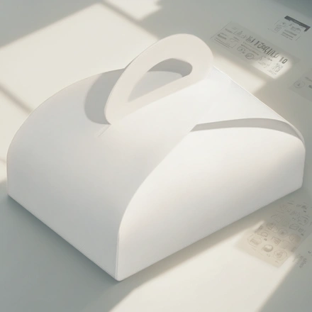 Упаковка LADY белая 200х140х80 (25/250 шт.) ForGenika АКЦИЯ — инфографика, вид №1