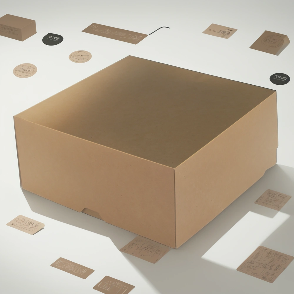 Упаковка для тортов и десертов CAKE 6000 255х255х105 (15/75 шт.) OSQ — инфографика, вид №1