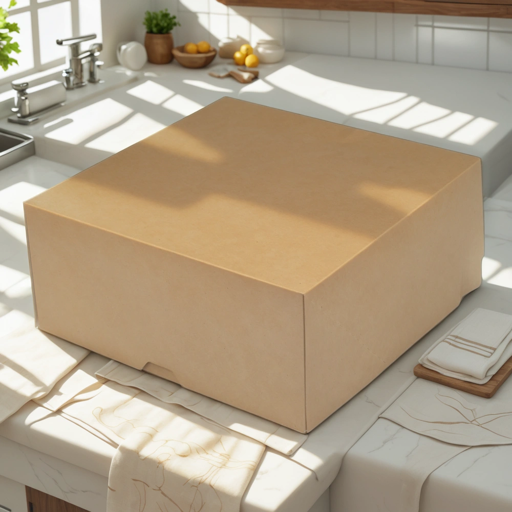 Упаковка для тортов и десертов CAKE 6000 255х255х105 (15/75 шт.) OSQ — интерьер, вид №1