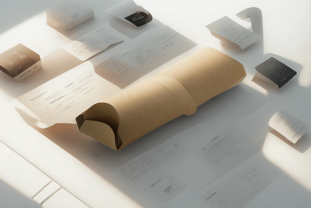 Упаковка под ролл/шаурму с линией отрыва PILLOW L 185х70х55  (50/450 шт.) OSQ — инфографика, вид №1