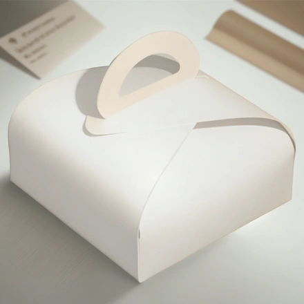 Упаковка LADY белая 220х220х120 (25/200 шт.) ForGenika АКЦИЯ — инфографика, вид №1